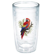 Garden Party Exotic Bird Macaw Tumbler