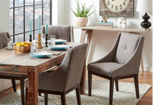 Buy Dining Table Add-Ons: Upholstered Chairs!