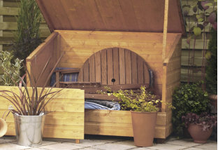 Buy Outdoor Storage with Cottage Charm!