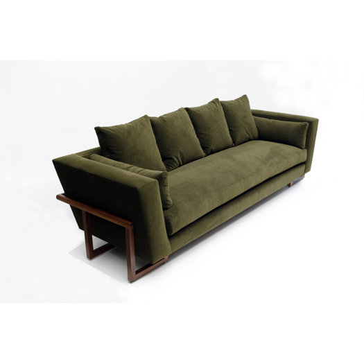 Contemporary Kiln Dried Hardwood Sofa AllModern
