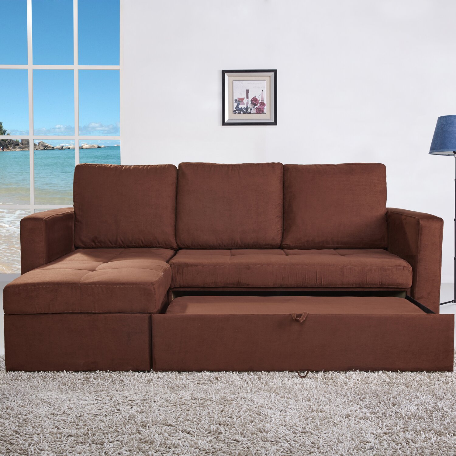 Small sectional sofa bed Fujairah