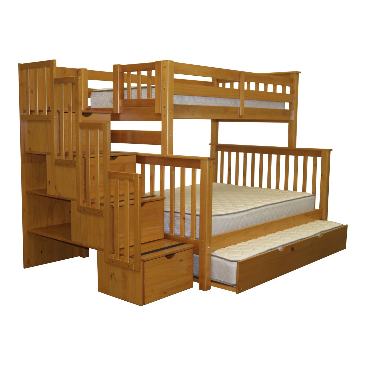 Bunk bed with a trundle Fujairah