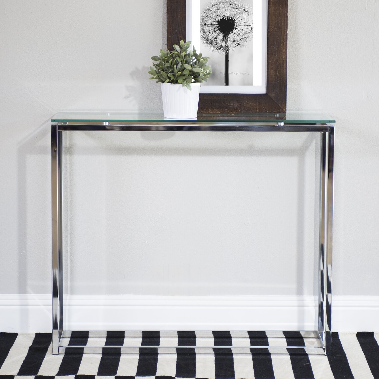 Glass console table modern Fujairah