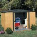 Woodlake 8 Ft. W x 6 Ft. D Steel Storage Shed by Arrow