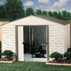 Milford 10 Ft. W x 12 Ft. D Vinyl Coated Steel Storage Shed by Arrow