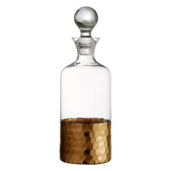 Daphne Gold 20 Oz. Wine Decanter