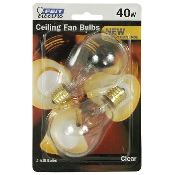 120 Volt Incandescent Light Bulb (Pack of 2)