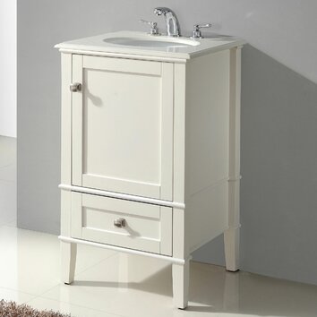 Simpli Home Chelsea 21 Single Bathroom Vanity Set