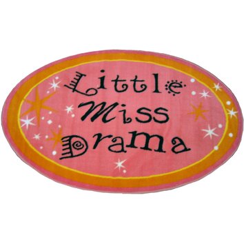 Fun Shape Little Miss Drama Area Rug