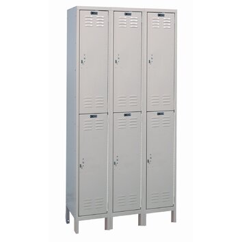 Hallowell Value Max 2 Tier 3 Wide School Locker