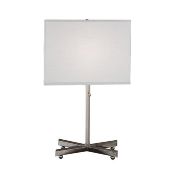 27 H Table Lamp with Rectangular Shade