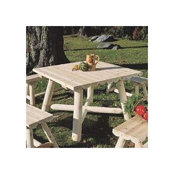 Rustic Cedar Square Cedar Dining Table