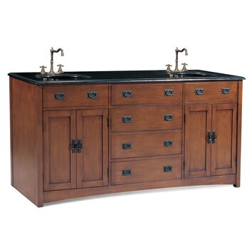 Legion Furniture Ithaca 72 Double Chest Bathroom Vanity Set