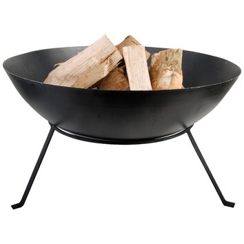 EsschertDesign Steel Wood Outdoor Fire Pit