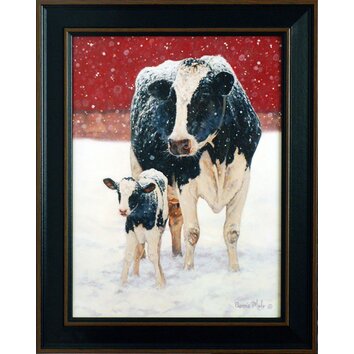 First Christmas Framed Painting Print