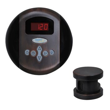 SteamSpa Oasis Control Kit in Oil Rubbed Bronze