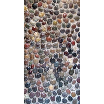 No Slip Mat by Versatraction Kahuna Grip River Rock Shower Mat