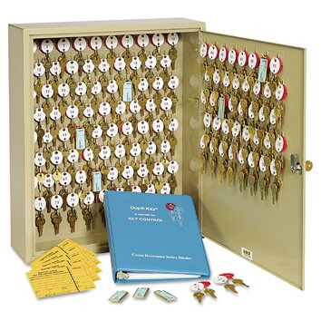 Tag Welded Steel Locking 120 Key Cabinet