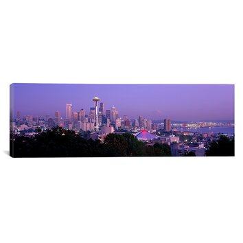 Seattle WA Photographic Print on Canvas