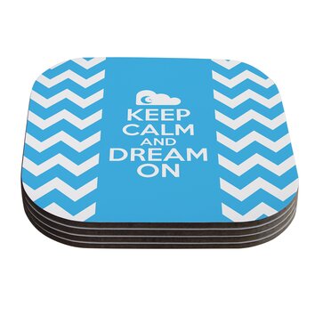 Keep Calm by Nick Atkinson Coaster