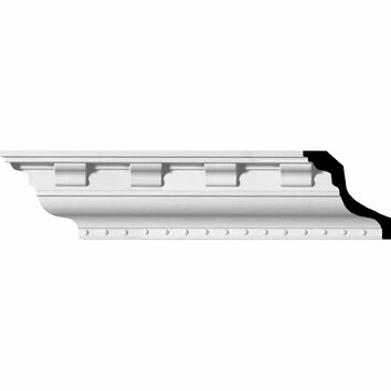 Dentil 3H x 94 1/2W x 3D Crown Moulding