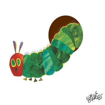 The Very Hungry Caterpillar Character Caterpillar 5 by Eric Carle