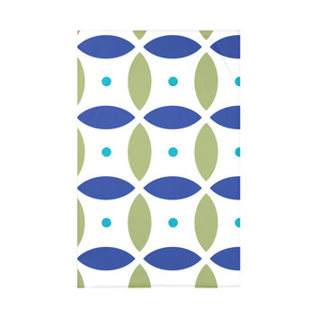 Beach Ball Geometric Print Polyester Fleece Throw Blanket