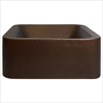 Small Square Double Wall Vessel Bathroom Sink Wayfair Supply