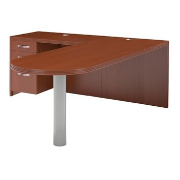 Mayline Aberdeen Series L Shaped Executive Desk