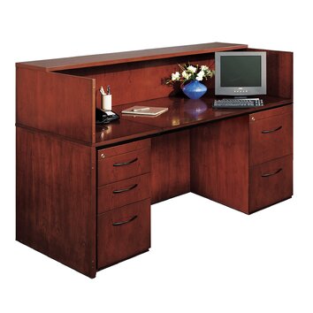 Corsica Series Rectangular Reception Desk