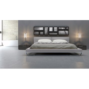 Modloft Chelsea Upholstered Platform Bed