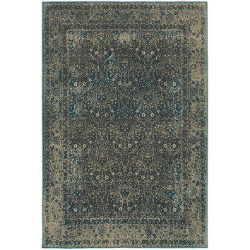 Payton Navy/Gray Indoor Area Rug