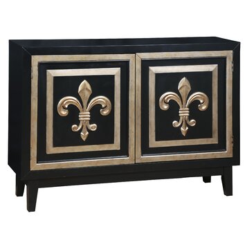 Pulaski Fluer de Lis 2 Door Credenza