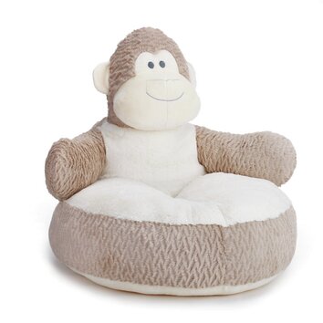 stuffed monkey chair