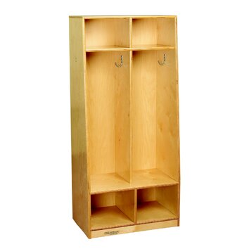 Tier 4 Section Bench Coat Locker