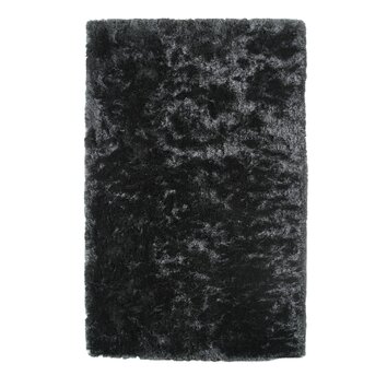 Paradise Ash Black Area Rug