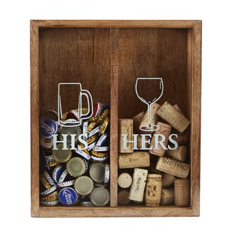 His and Hers Cork Display Box