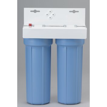 Two Slim Line Housing Water Filtration System
