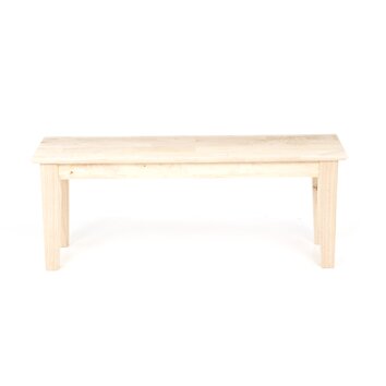 International Concepts Wooden Shaker Bench