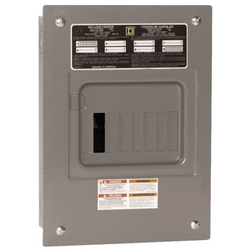 100 Amp Manual Transfer Switch with Main Lug Load Center