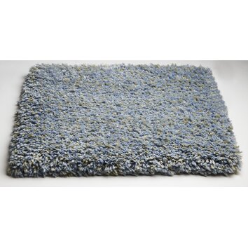 KAS Rugs Bliss Heather Blue Area Rug