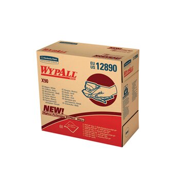 Wypall X90 Cloths Industrial, 68/Box in White