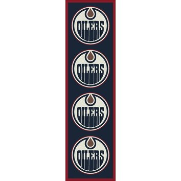 NHL Team Repeat Edmonton Oilers Novelty Rug