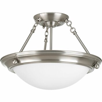 Eclipse 2 Light Semi Flush Mount