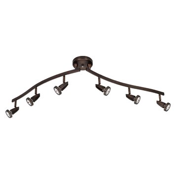 Access Lighting Mirage 6 Light Semi Flush Mount