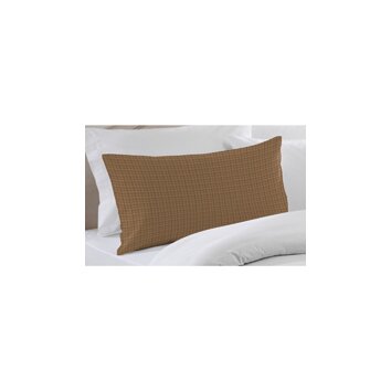 Brown Light Checks Pillow Sham