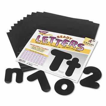 Ready Casual Combo Letter and Number Set