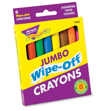 Wipe off Crayons Jumbo 8/pk