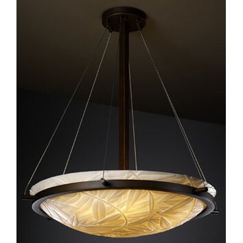 Porcelina 3 Light Inverted Pendant