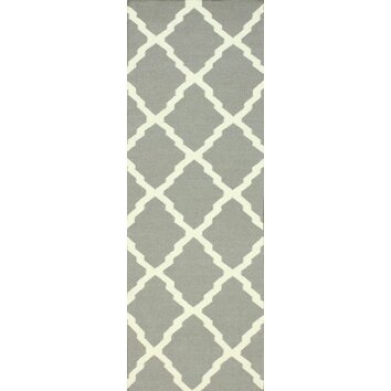 nuLOOM Moderna Grey Trellis Area Rug